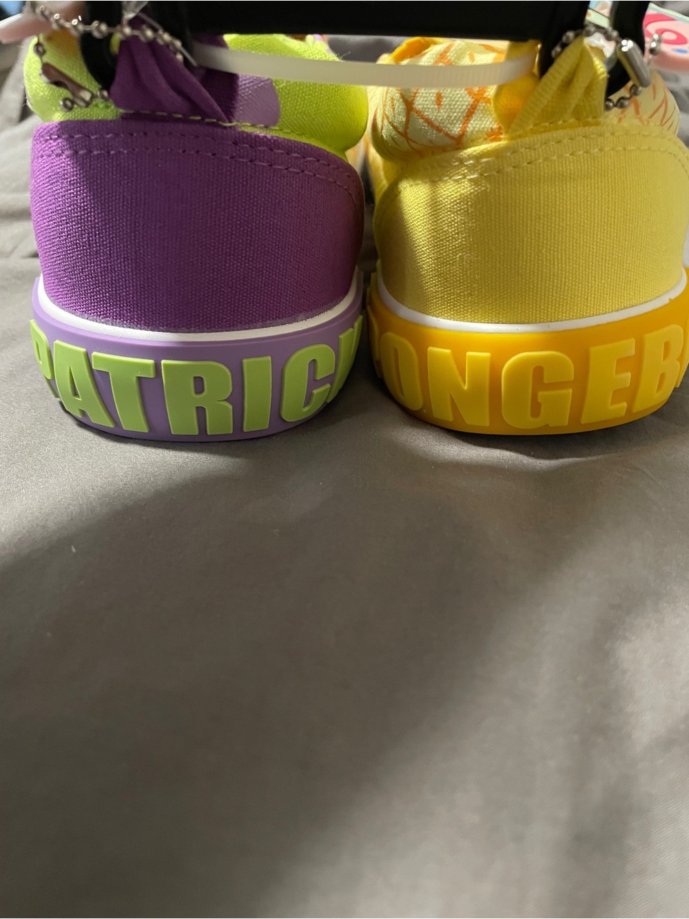New w/tags SpongeBob/Patrick Nickelodeon Slip-On Sneakers Shoes Size 10 Mens - Picture 3 of 10